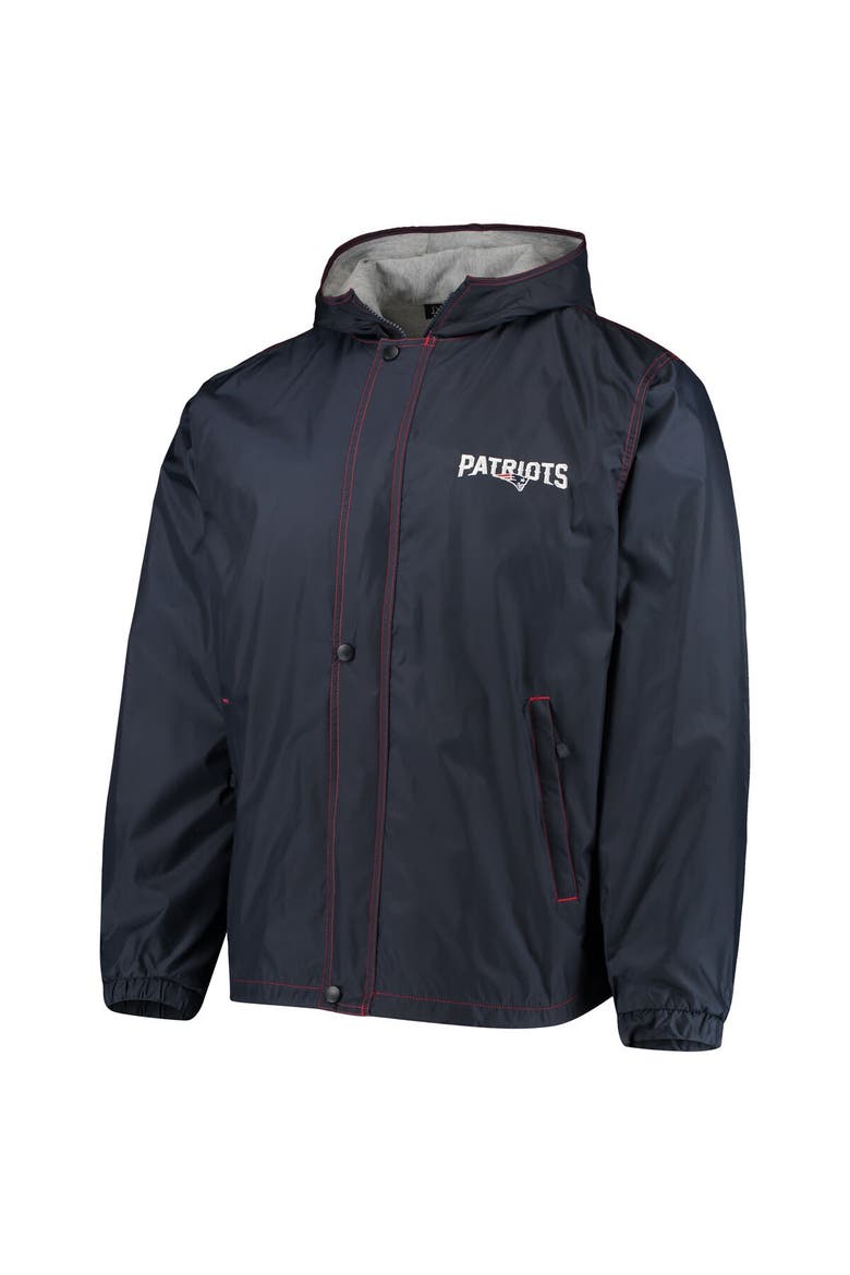 Men's Dunbrooke Navy New England Patriots Logo Legacy Stadium Full-Zip Jacket, Alternate, color, Navy