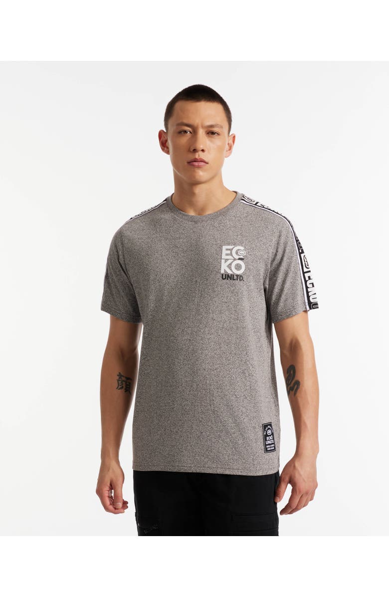 Ecko Unltd. Enrollment Short Sleeve Knit Tee, Main, color, Marled Grey