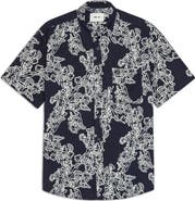 NN07 Deon 50055 Print Woven Shirt