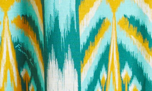 Farm Rio Tropical Tapestry Wide Leg Linen Blend Pants In Multi