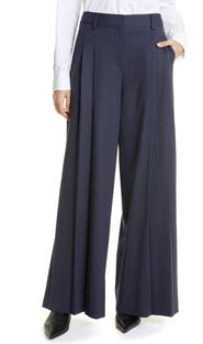 TWP New Didi Pleat Wide Leg Wool Pants