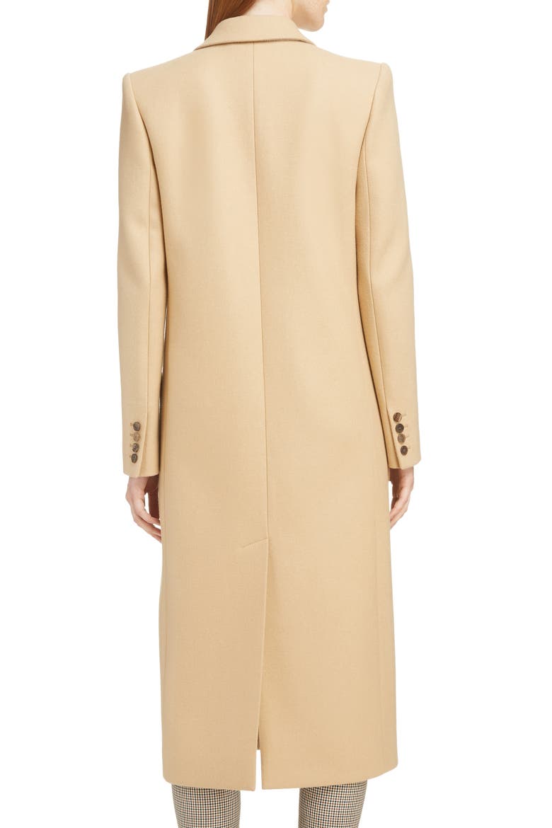 Double Breasted Wool Coat, Alternate, color, 250-BEIGE