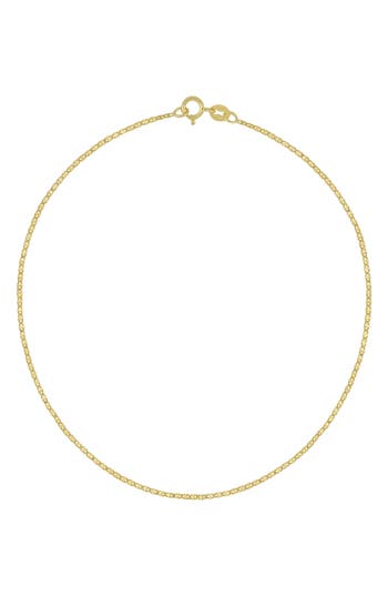 Bony Levy 14k Gold Chain Anklet In 14k Yellow Gold