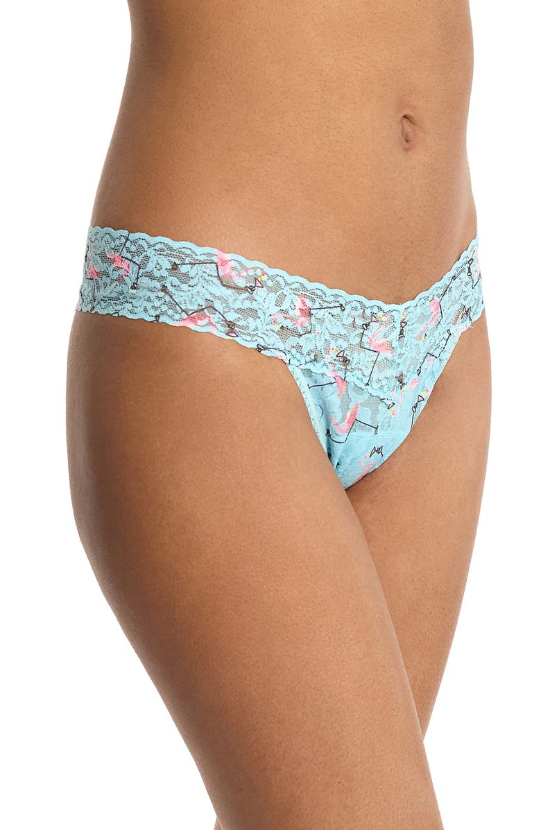 Hanky Panky x SAXX Vibe Assorted 2-Pack Boxer Brief & Thong, Alternate, color, Drinko Flamingo