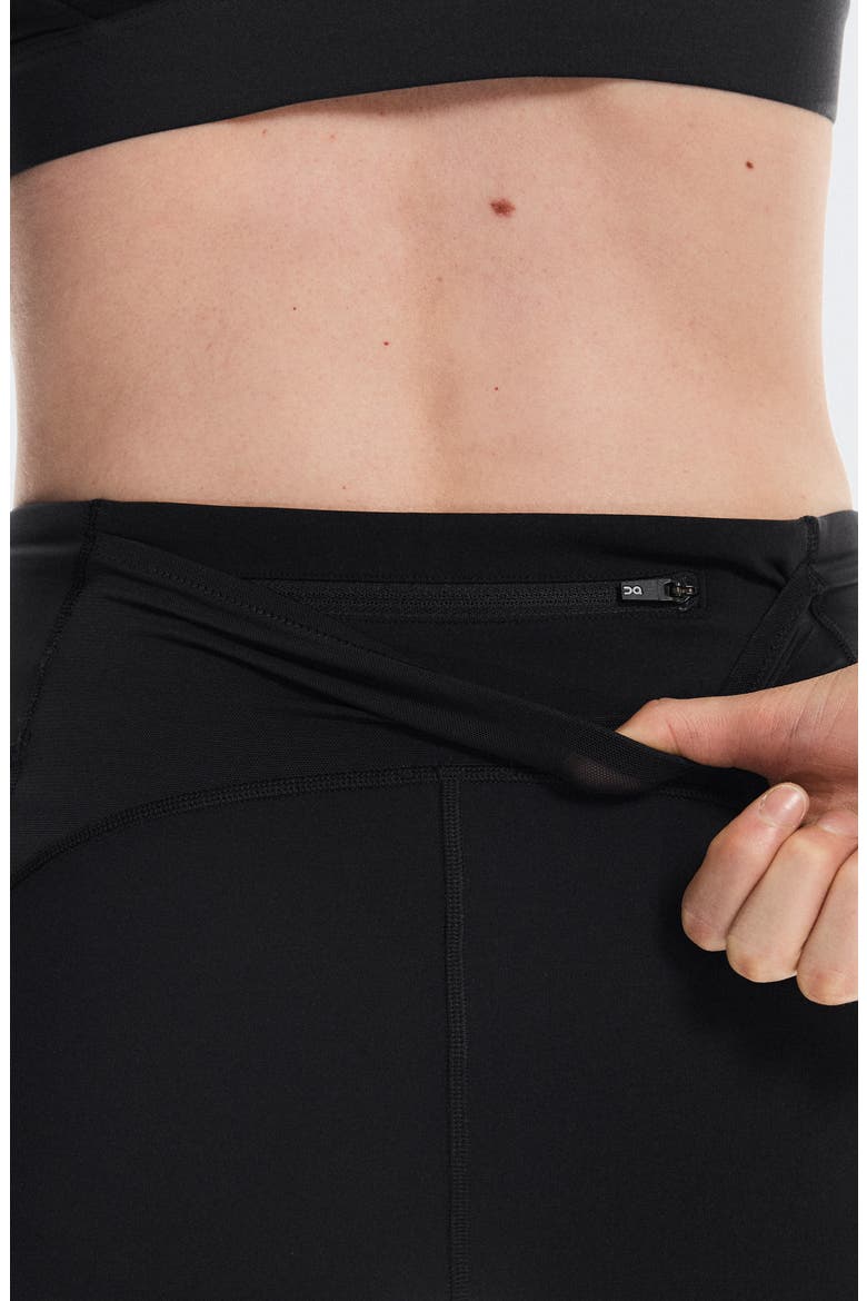 Performance Bike Shorts with Pockets, Alternate, color, BLACK