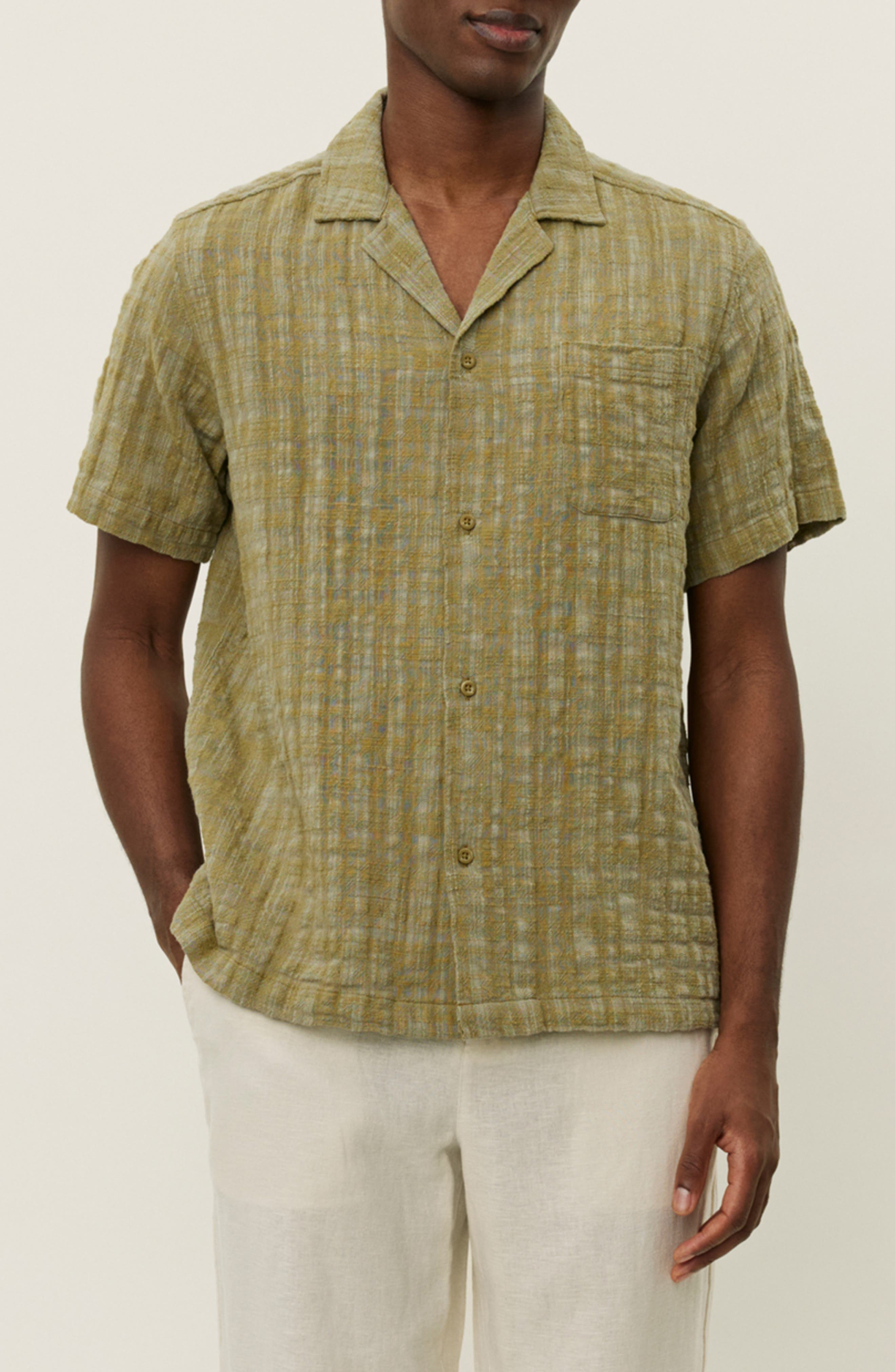 Les Deux Lesley Slub Cotton Camp Shirt