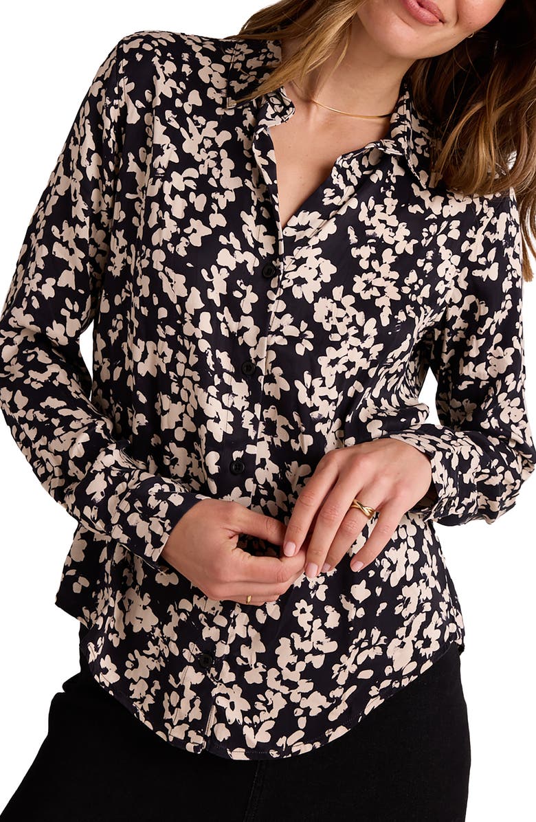 Bella Dahl Floral Button-Up Shirt, Main, color, 