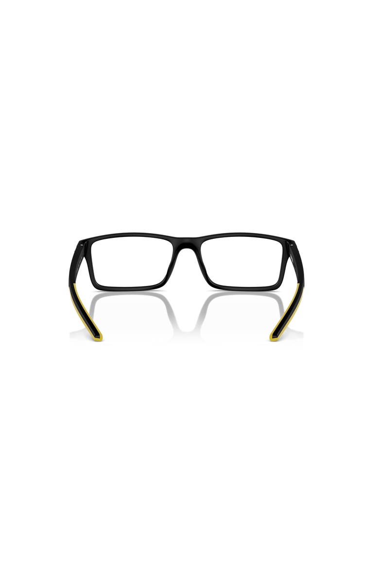 57mm Rectangle optical glasses, Alternate, color, Black
