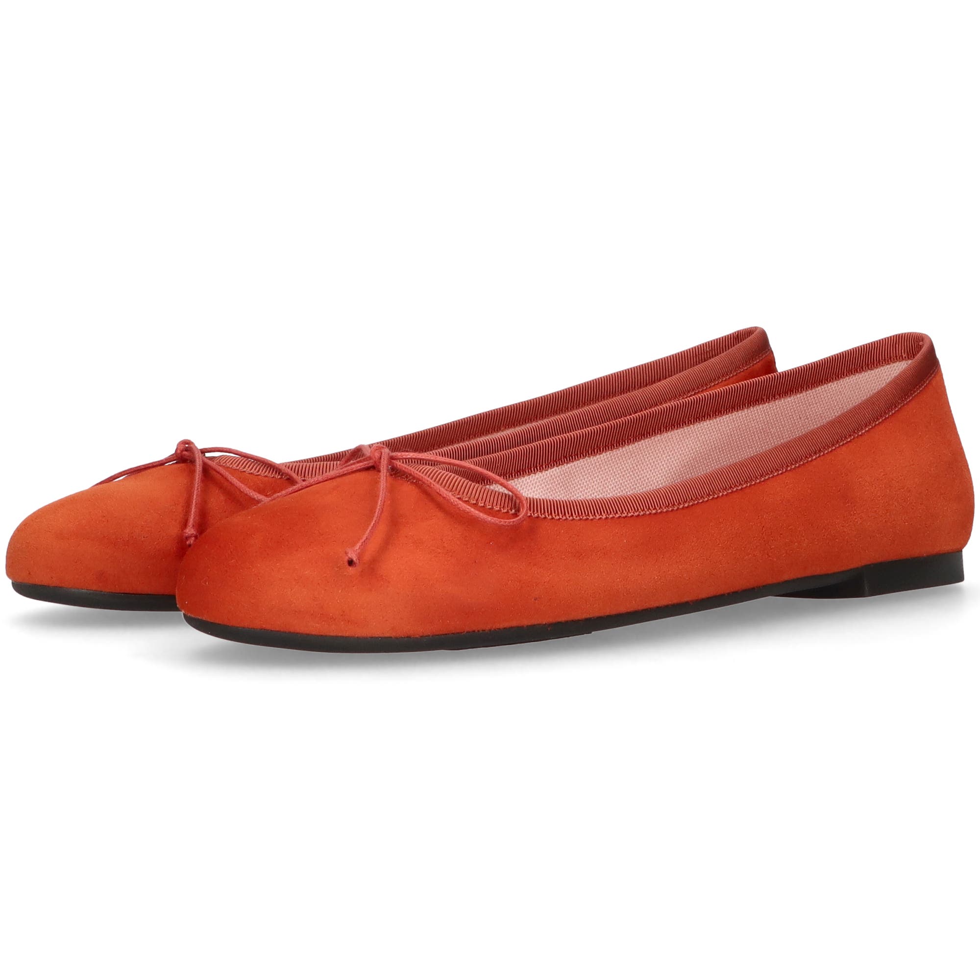 Round Toe Ballet Flat, Alternate, color, Ochre