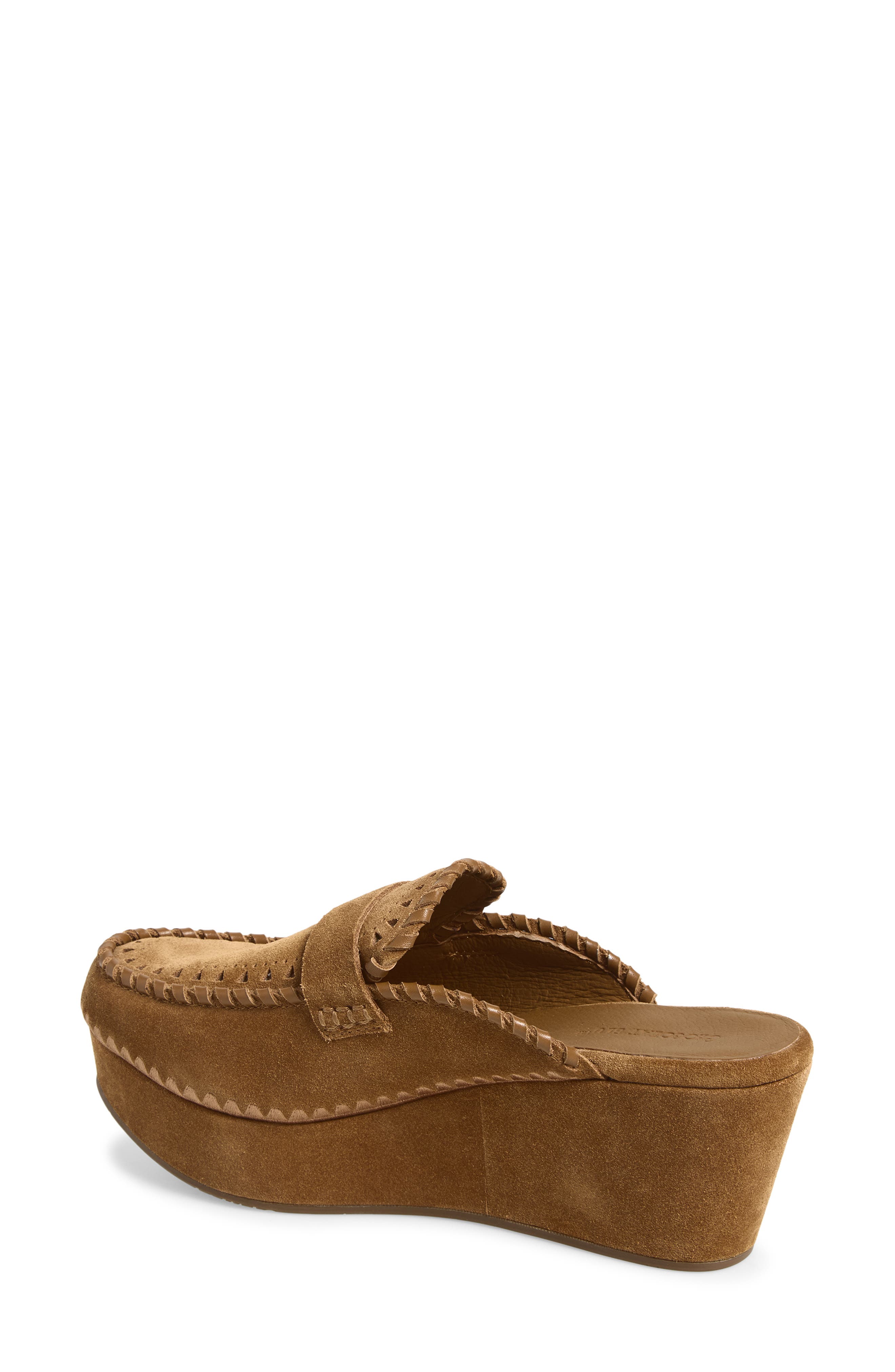 Welsh Wedge Mule, Alternate, color, CAMEL SUEDE