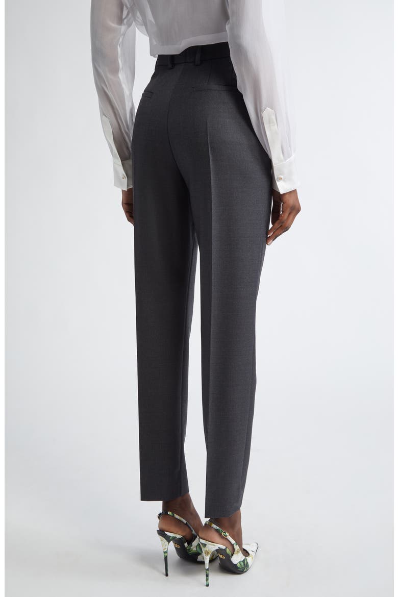 Tailored Virgin Wool Pants, Alternate, color, S8290 MELANGE GRIGI