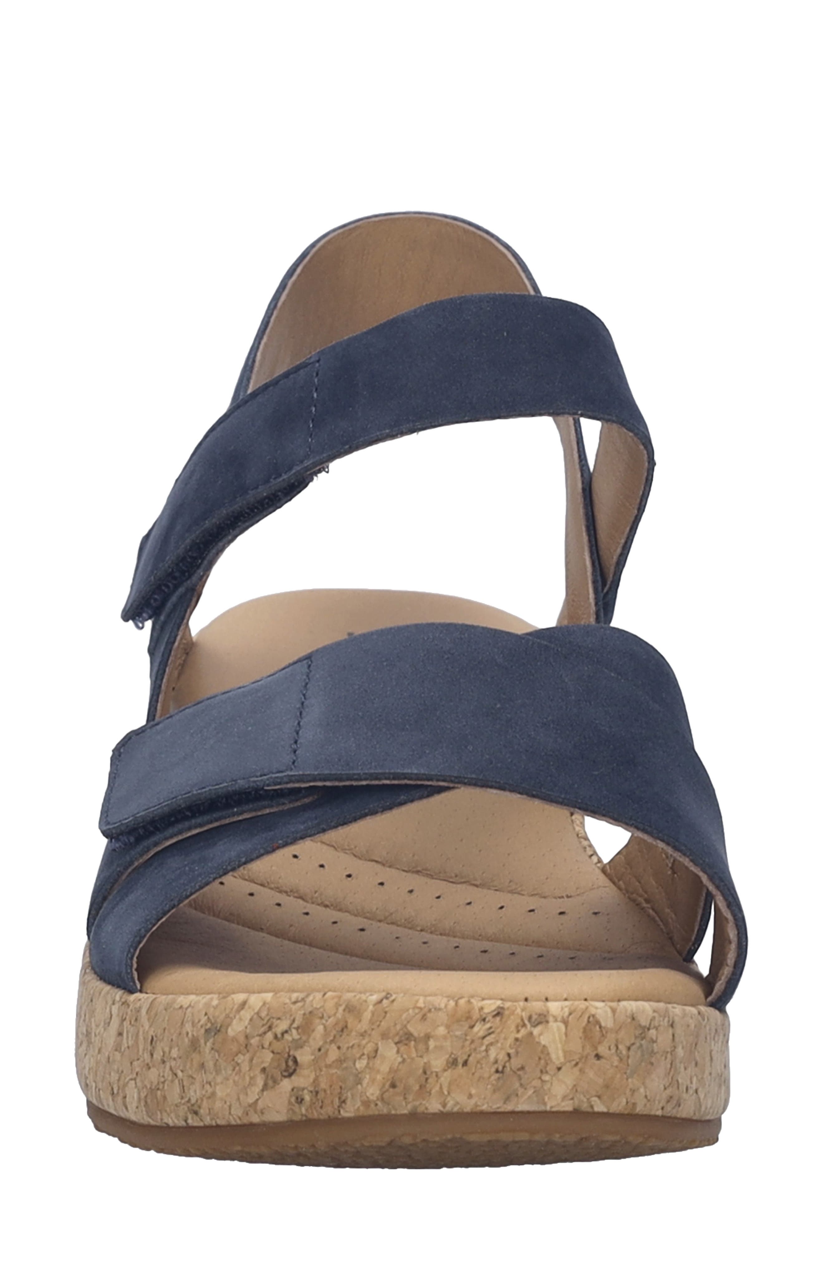 Evita 03 Slingback Platform Wedge Sandal, Alternate, color, OCEAN NUBUCK