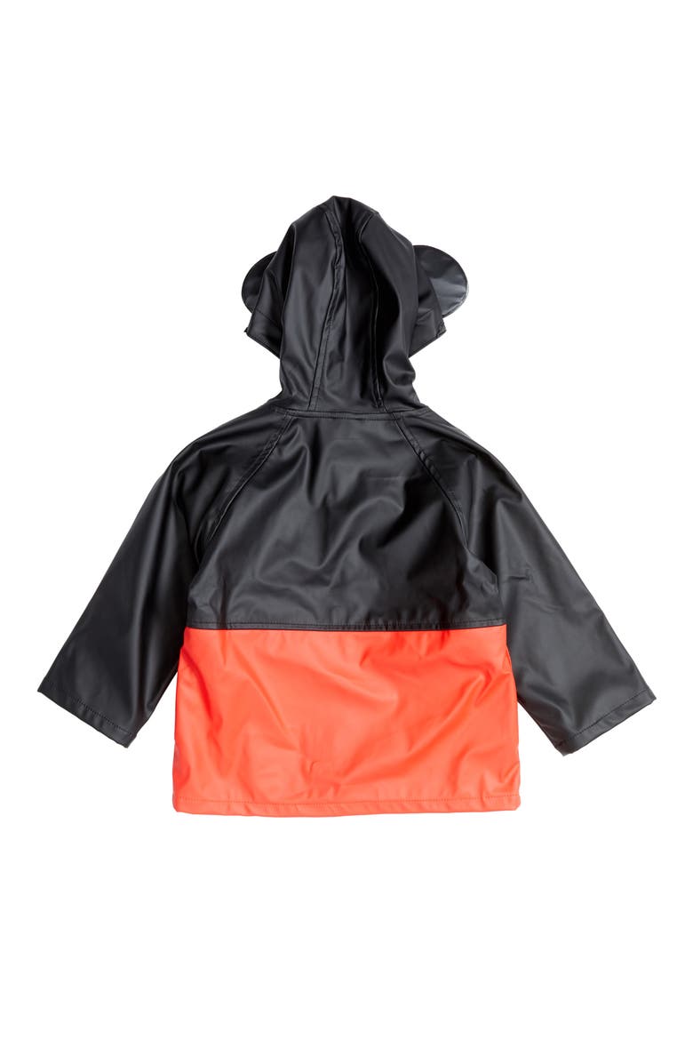 Mickey Mouse Hooded Raincoat, Alternate, color, RED