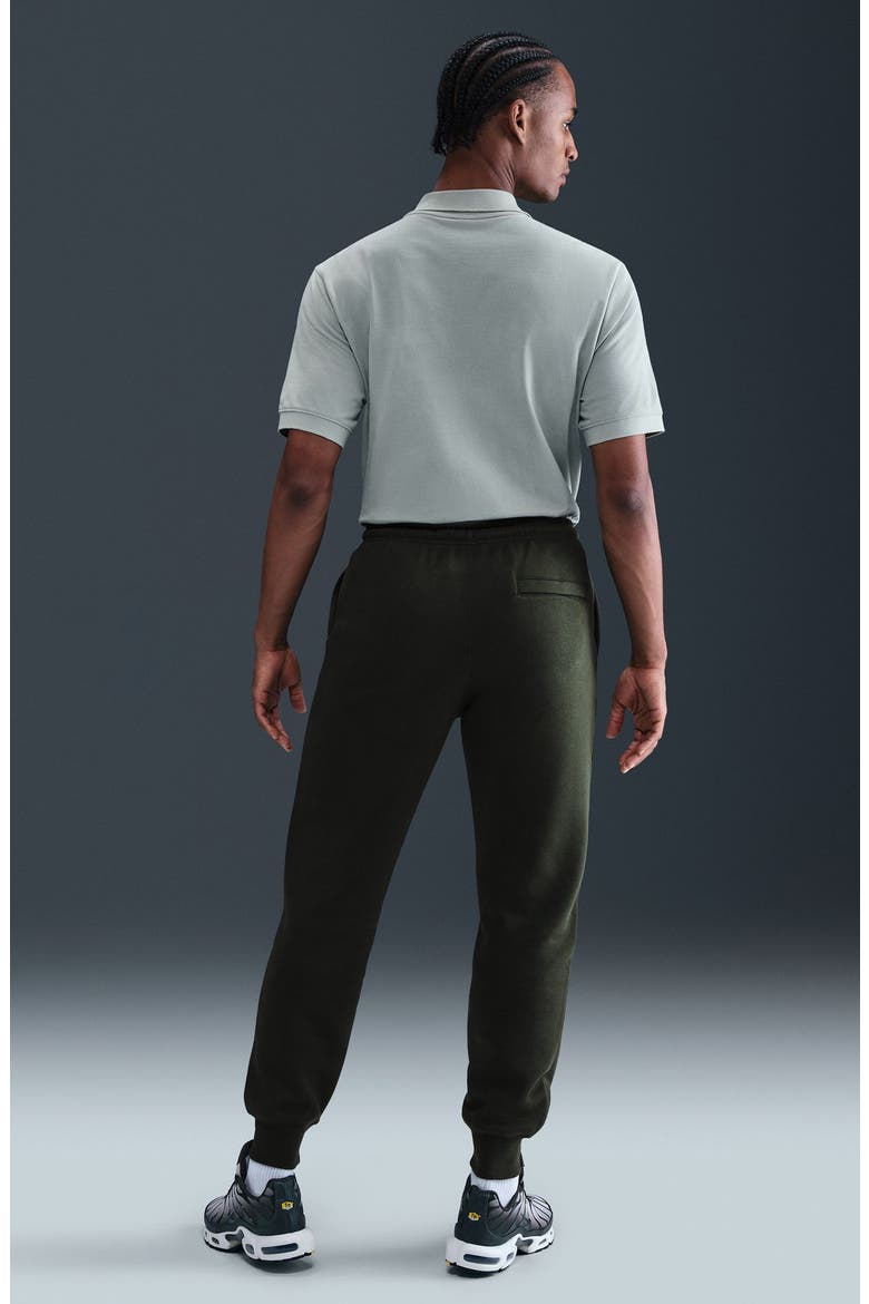 Club Fleece Joggers, Alternate, color, SEQUOIA/ WHITE