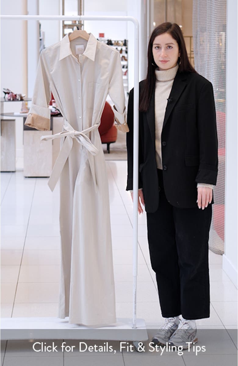 All Night Long Stretch Cotton Jumpsuit, sales video thumbnail