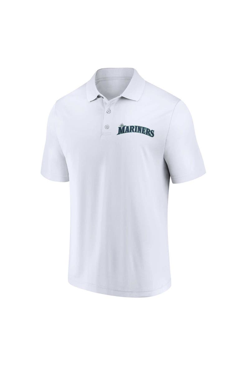 Men's Fanatics Navy/White Seattle Mariners Two-Pack Logo Lockup Polo Set, Alternate, color, Navy