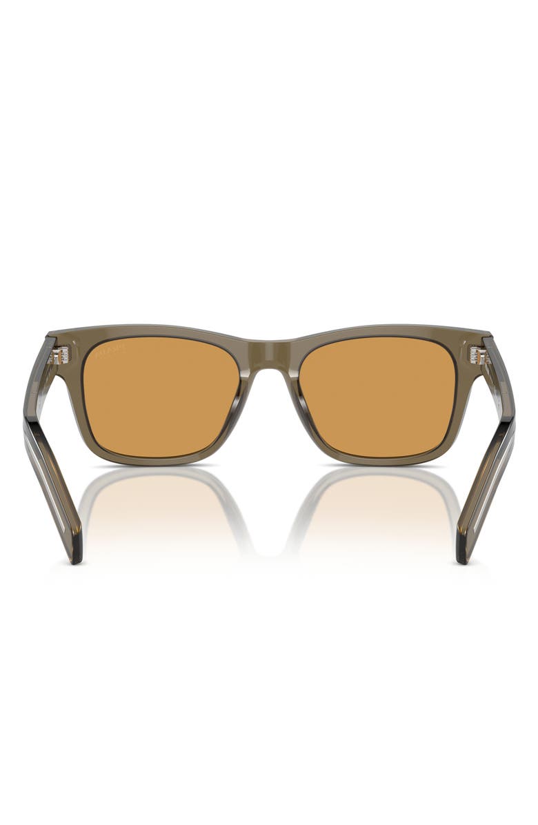 Prada 51mm Rectangular Sunglasses, Alternate, color, 