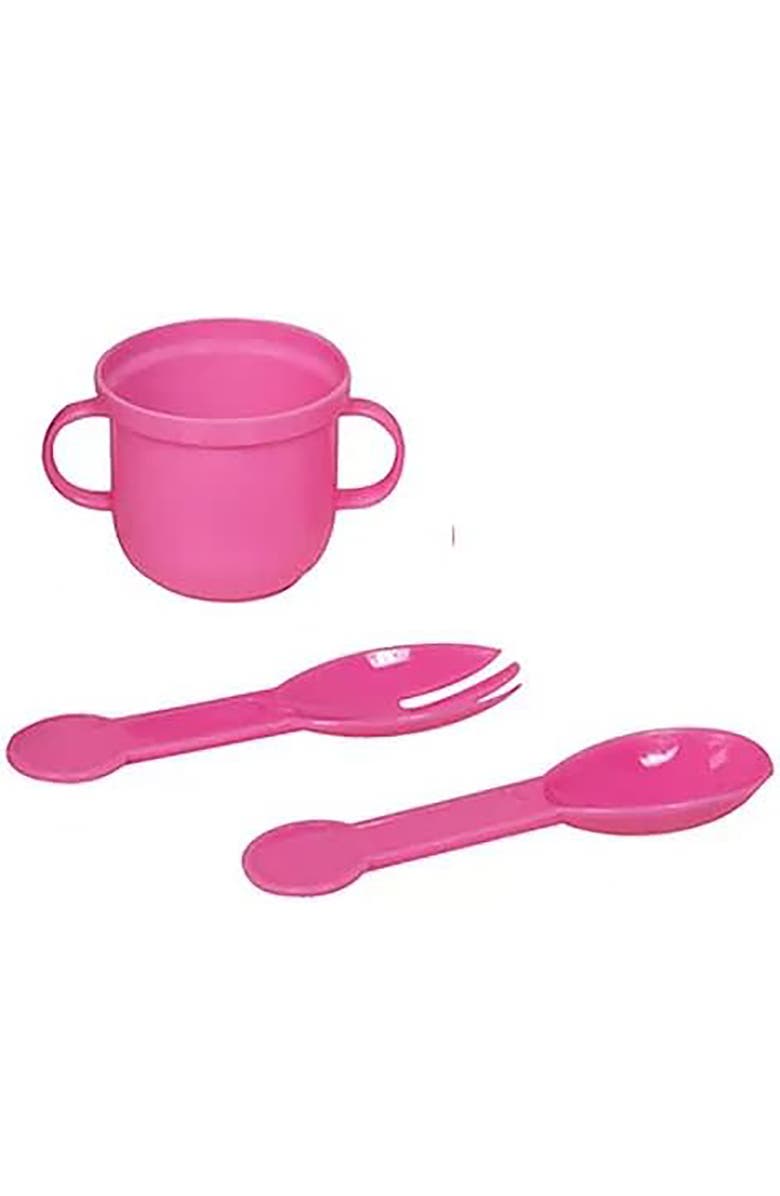 Lissi Dolls Talking Baby With Feeding Accessories, Alternate, color, Multicolored