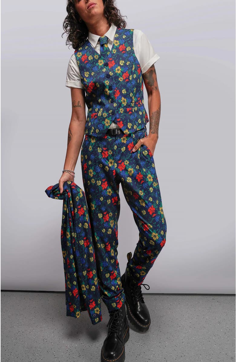 WILDFANG The Empower Vest, Alternate, color, Wildflower Chili