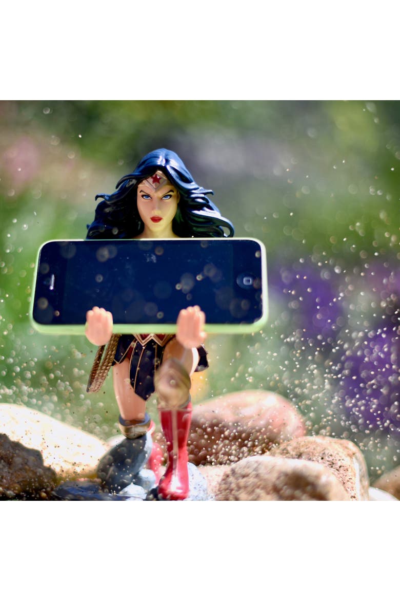 Wonder Woman DC Comics Original Mobile Phone & Gaming Controller Holder, Alternate, color, Multicolored