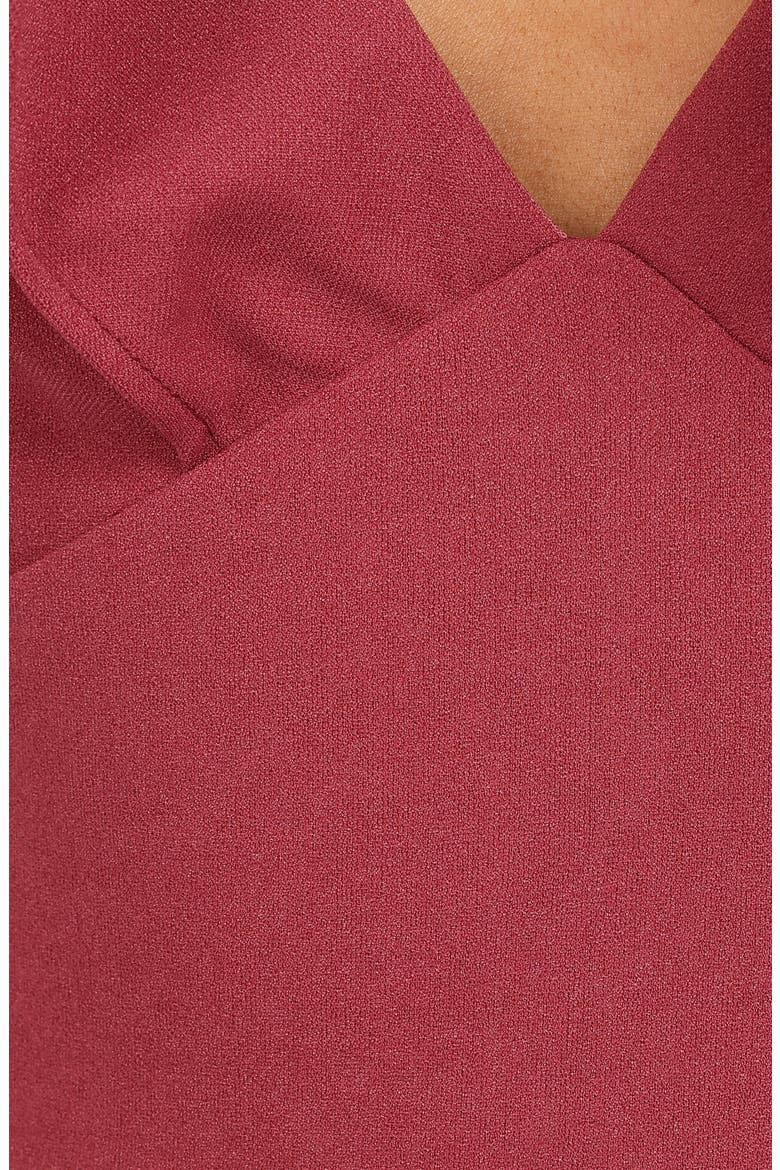 Mirabelle Ruffle Jumpsuit, Alternate, color, DARK ROSE