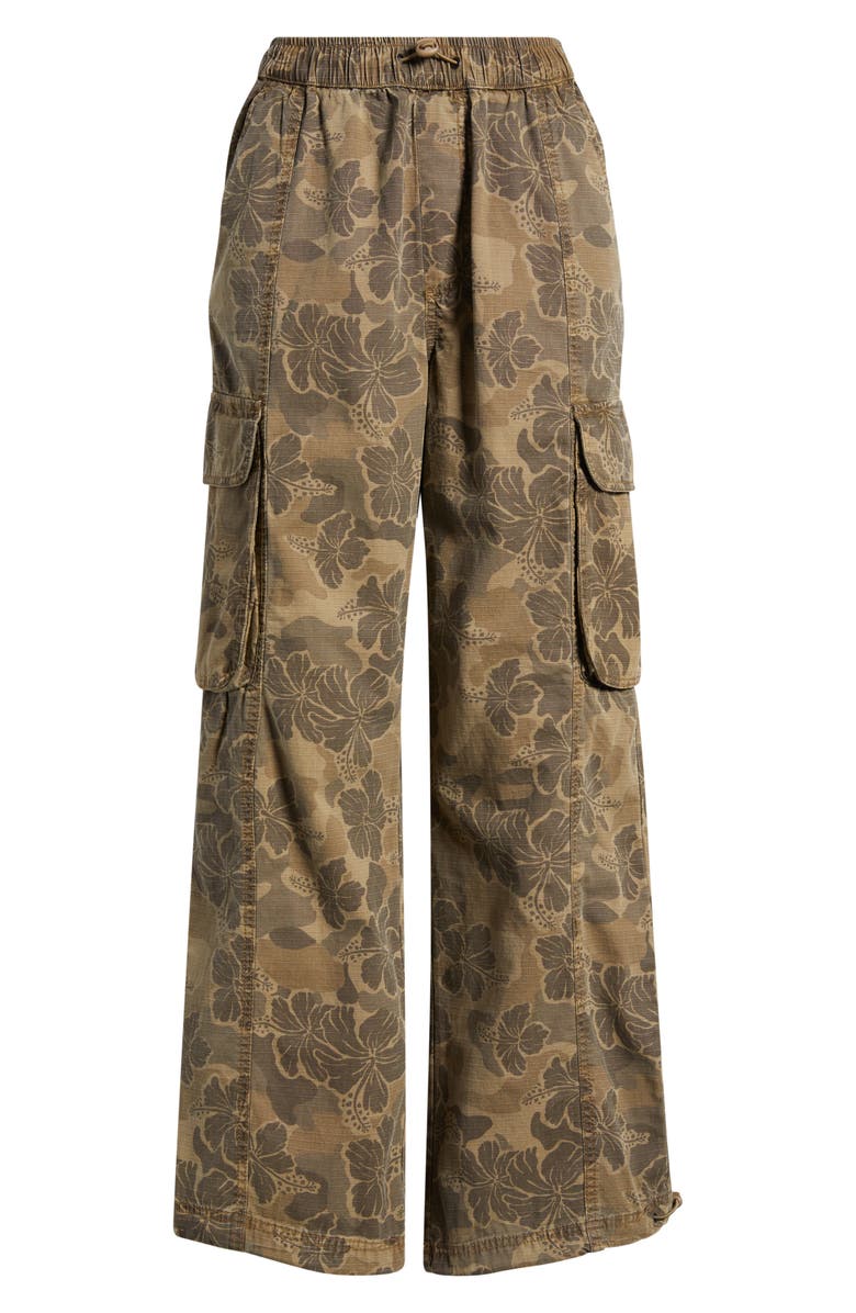 Rip Curl Paradise Camo Cargo Pants, Main, color, Khaki