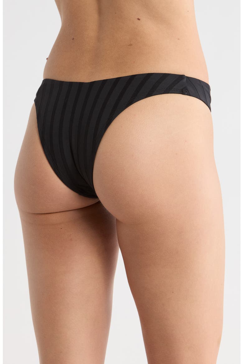 Isla Bikini Bottoms, Alternate, color, BLACK