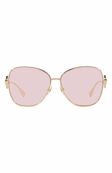 Versace 60mm Butterfly Sunglasses
