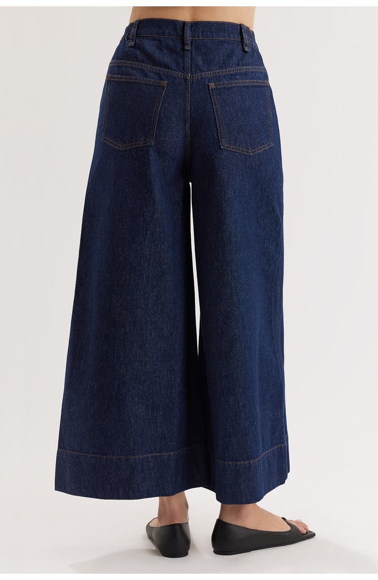Merlette Violette Jean, Alternate, color, Dark Wash