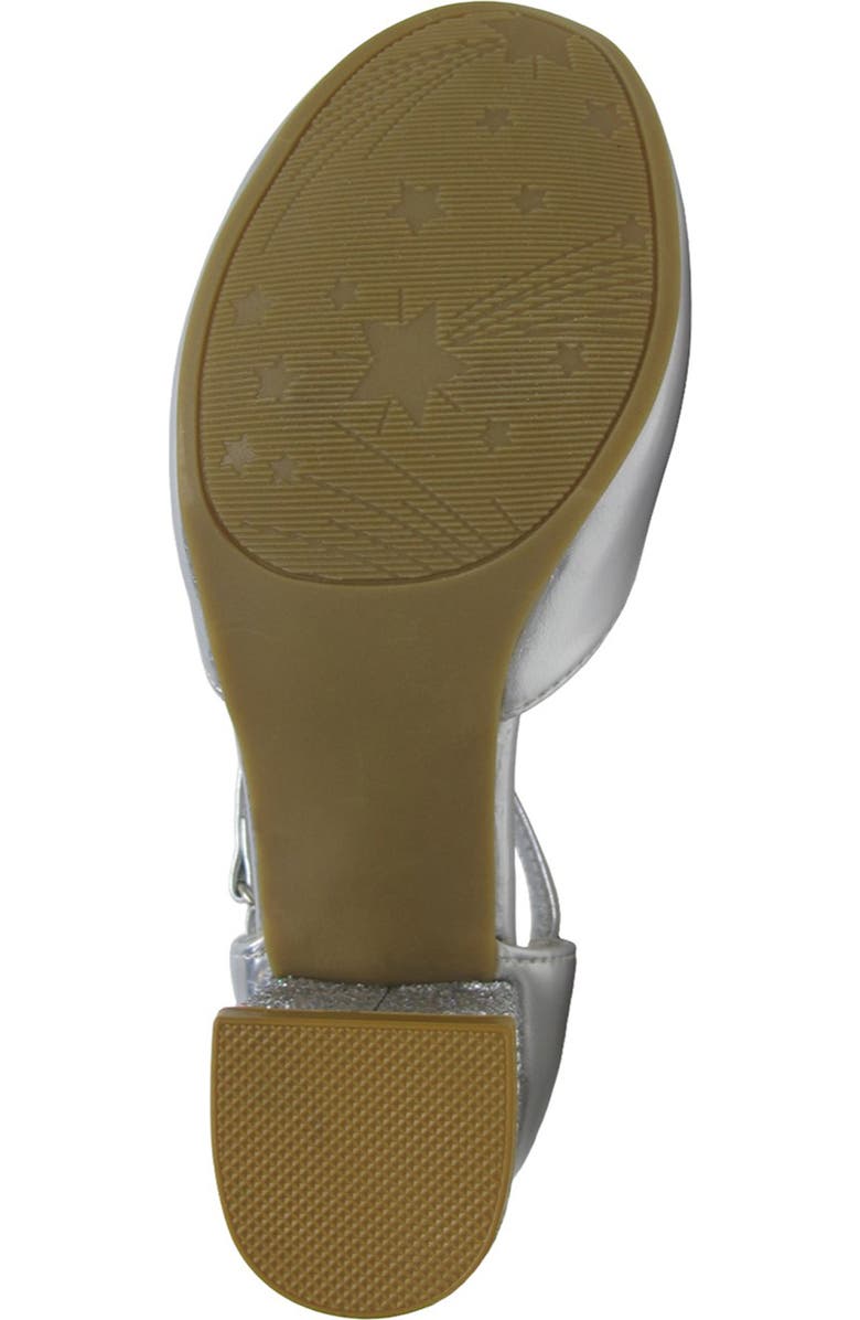 JELLYPOP Kids' Audrina Bow Pump, Alternate, color, Silver