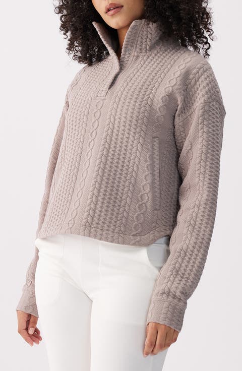 Colette Half Zip Top