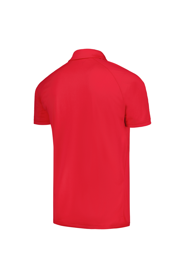 Men's Levelwear Red Los Angeles Angels Sector Batter Up Raglan Polo, Alternate, color, Red