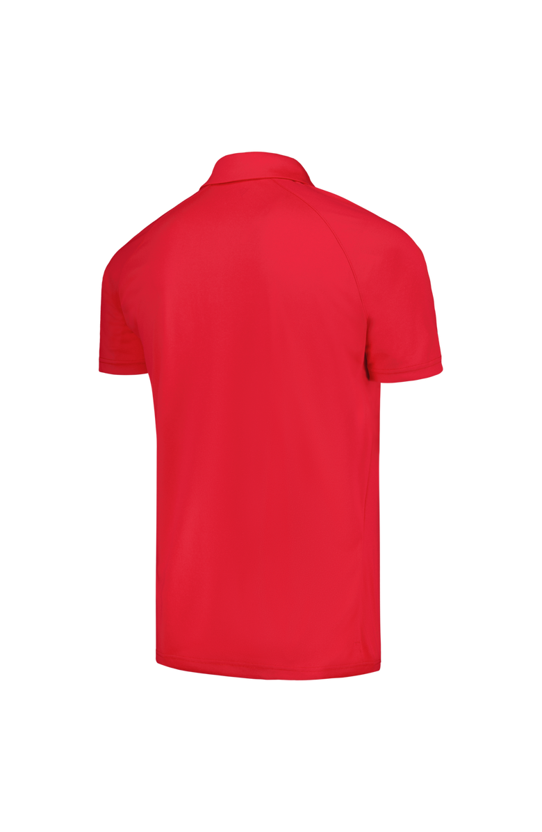 LEVELWEAR Men's Levelwear Red Los Angeles Angels Sector Batter Up Raglan Polo, Alternate, color, Red