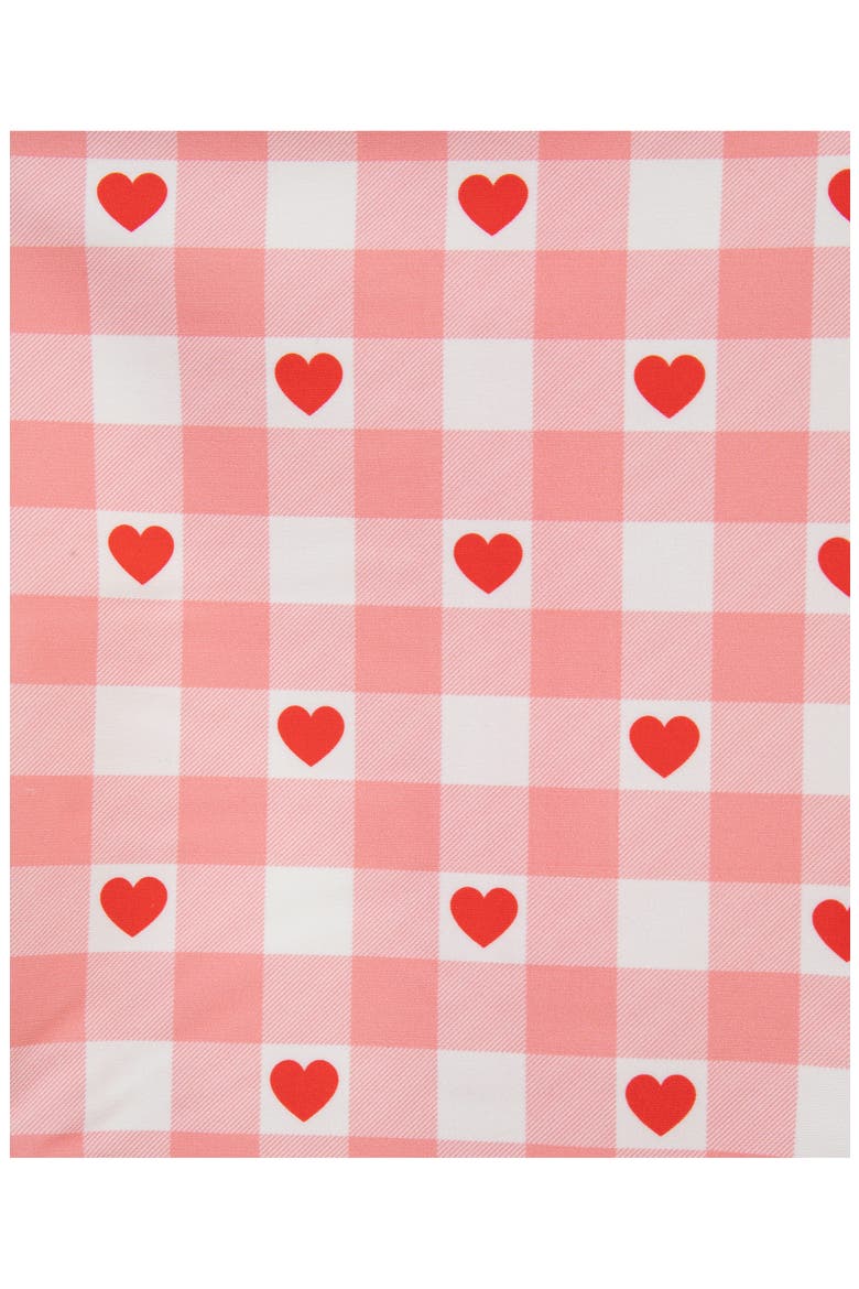 Heart One-Piece UPF 50+ Rashguard, Alternate, color, PINK