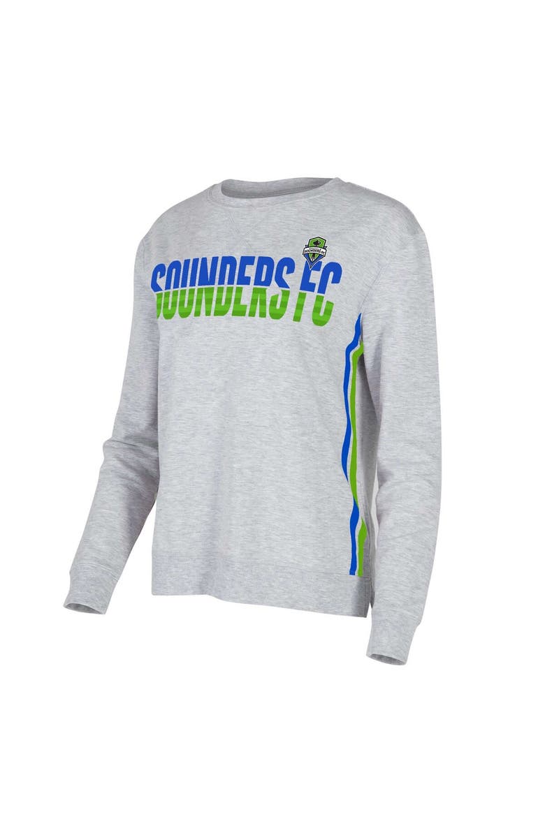CONCEPTS SPORT Women's Concepts Sport Gray Seattle Sounders FC Cedar Tri-Blend Long Sleeve T-Shirt, Main, color,