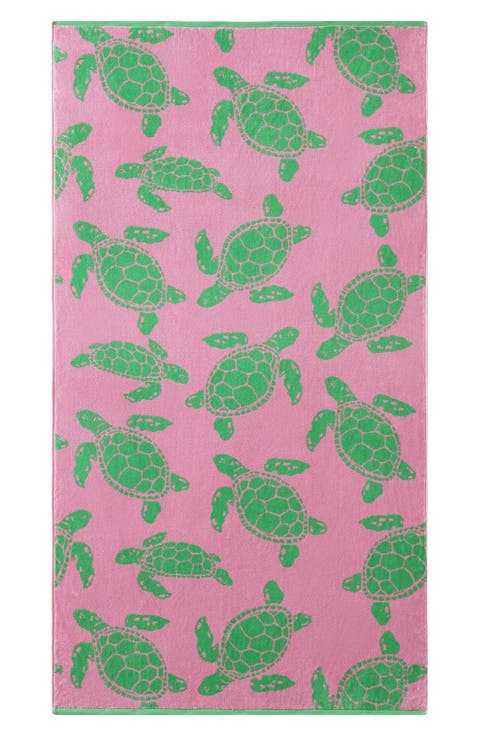 Turtle Cotton Beach Towel