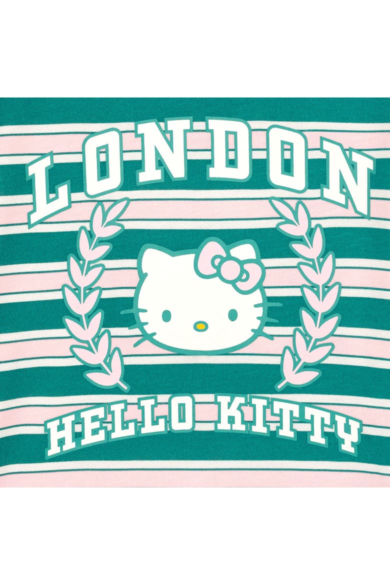 Fleece Tee and Shorts Set, Alternate, color, Hello Kitty Teal Pink