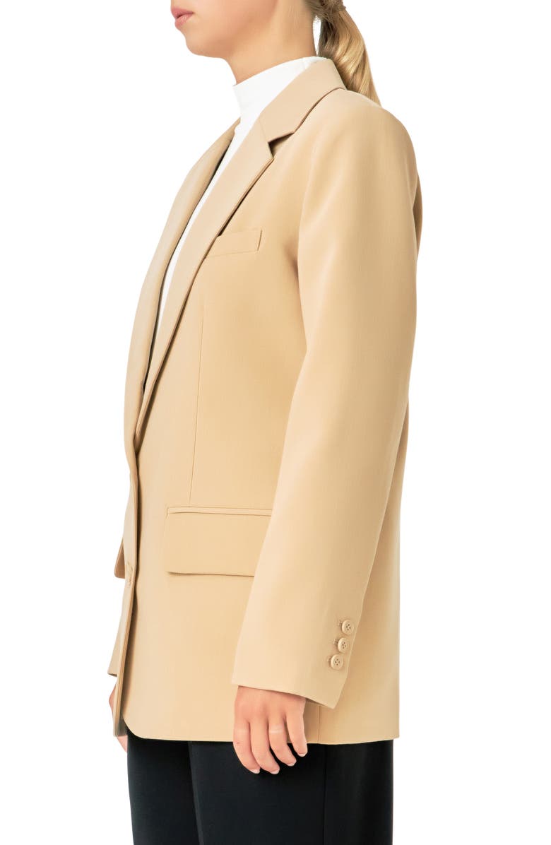 Endless Rose Two-Button Blazer, Alternate, color, Camel