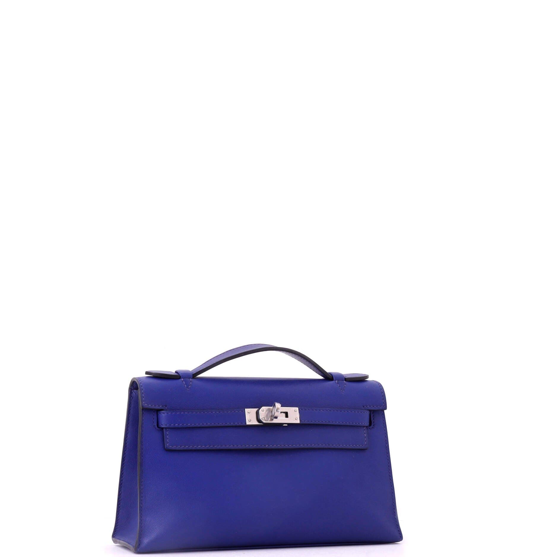 Kelly Pochette Swift, Alternate, color, Blue