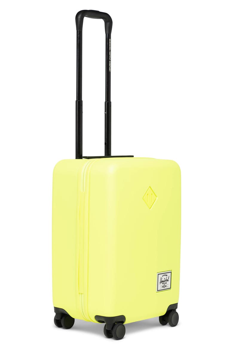 Heritage™ Hardshell Large Carry-On Luggage, Alternate, color, SAFETY YELLOW