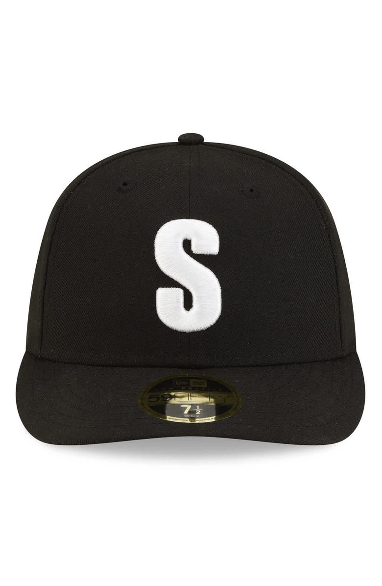 New Era Men's New Era Black Seattle Mariners Authentic Collection Low Profile 59FIFTY Fitted Hat, Alternate, color, Black