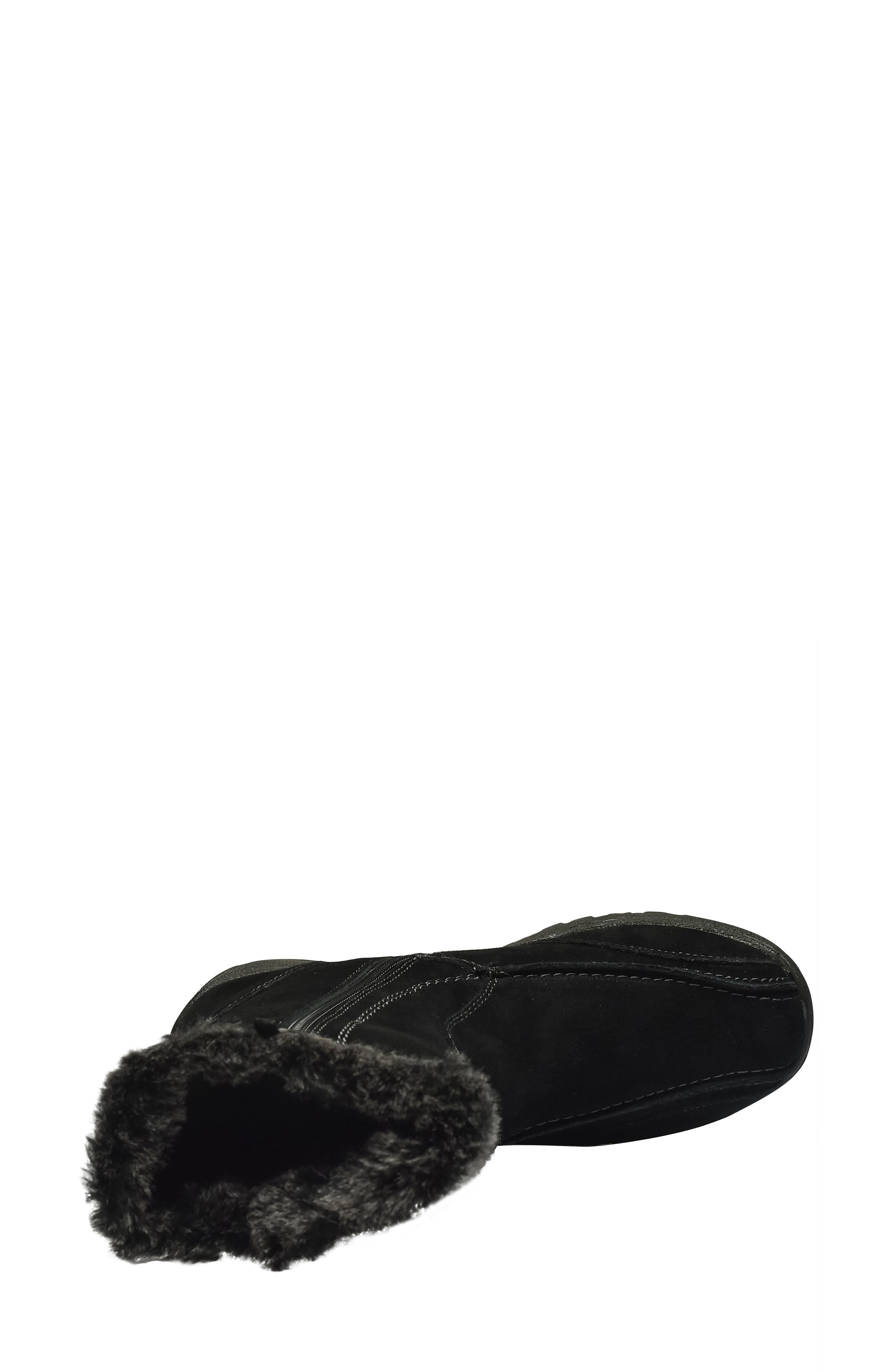 Achieve Water Resistant Bootie, Alternate, color, BLACK