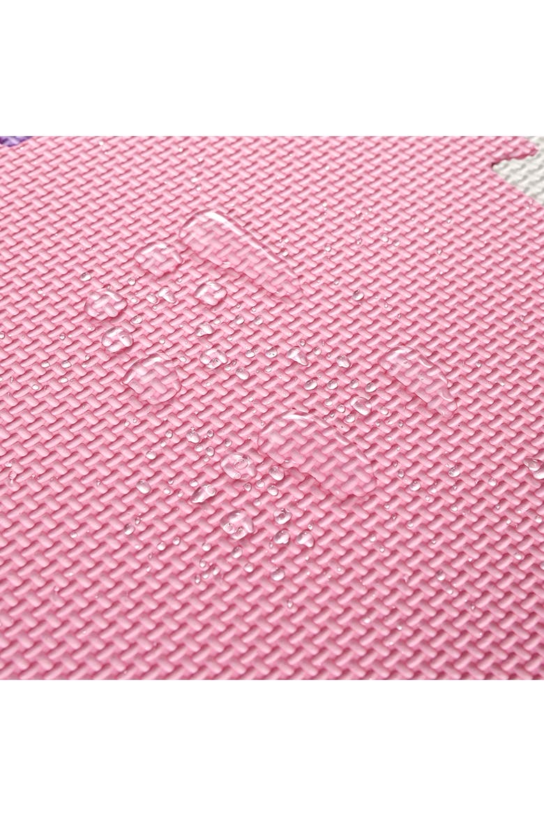 12 Soft Foam Floor Tiles, Interlocking Mat, Alternate, color, Multicolored