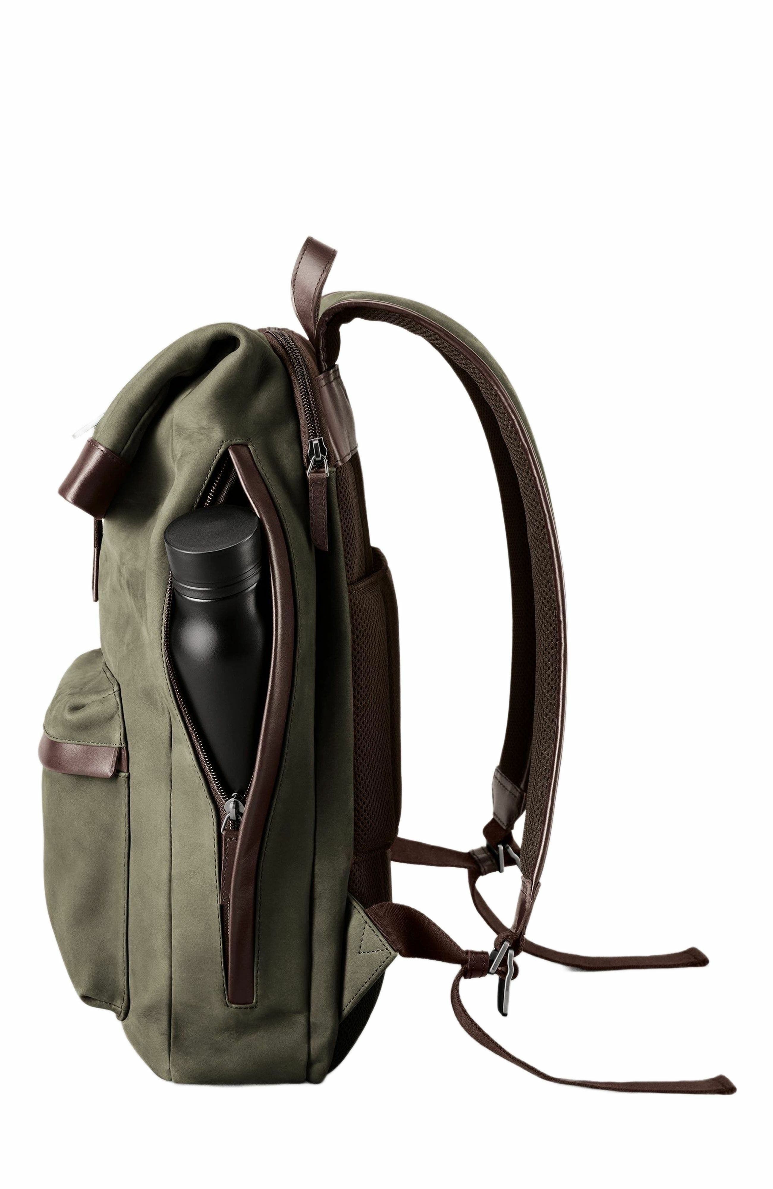 Carl Friedrik City-hopper Backpack, Alternate, color, Olive