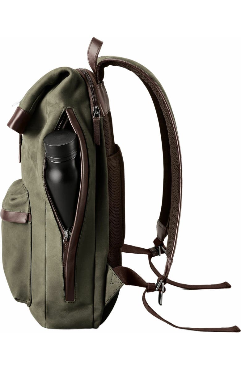 Carl Friedrik City-hopper Backpack, Alternate, color, Olive