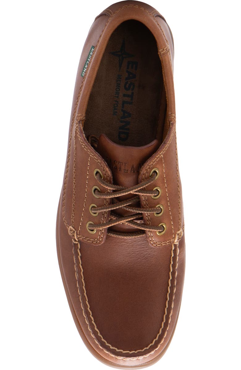 Eastland Yarmouth Moc Toe Derby Shoe, Alternate, color, Oak