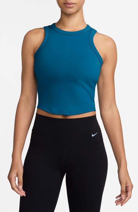 One Fitted Dri-FIT Cropped Tank Top
