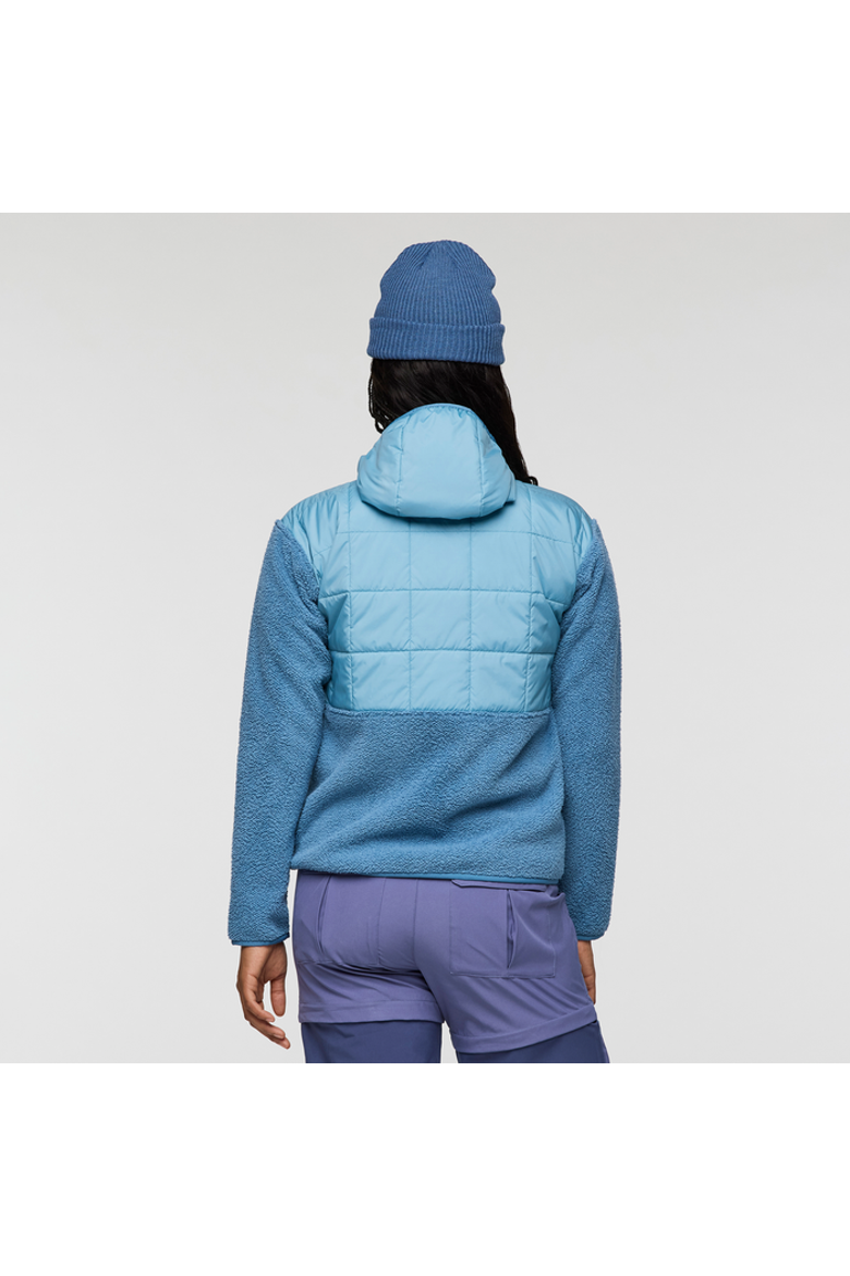 Trico Hybrid Hooded Jacket - Women's, Alternate, color, Fjord
