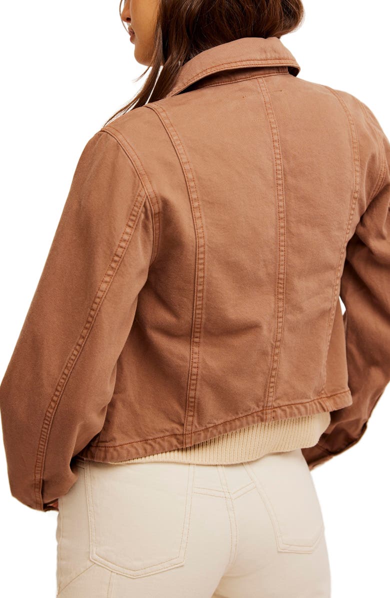 Free People Jade Denim Jacket, Alternate, color, 