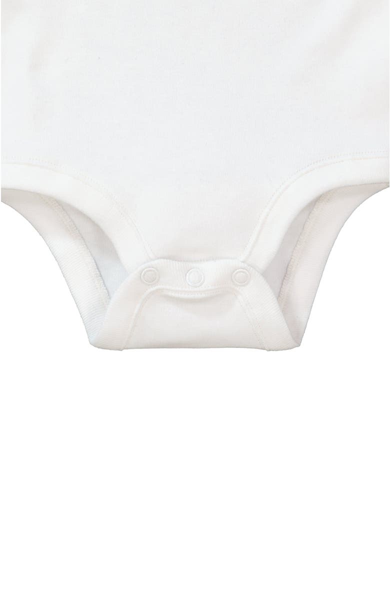 Hope & Henry Baby Peter Pan Collar Bodysuit, Unisex, Alternate, color, Soft White